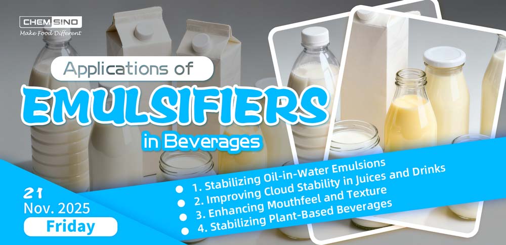 Applications of Emulsifiers in Beverages